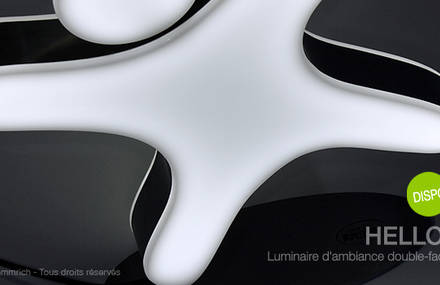 HELLO!® Luminaire d’ambiance double face