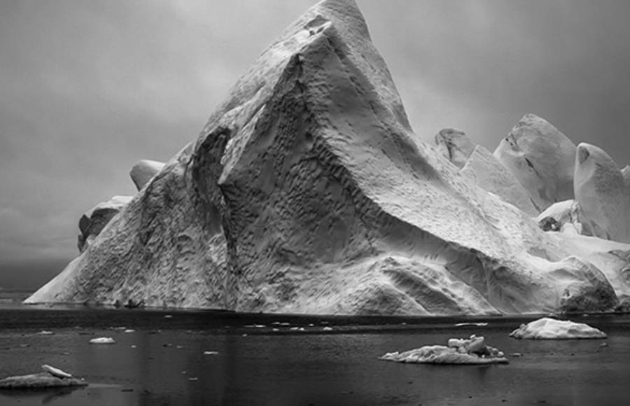 Ice on Black