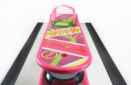 L&rsquo;Hoverboard de Retour vers le Futur en lévitation dans votre salon !