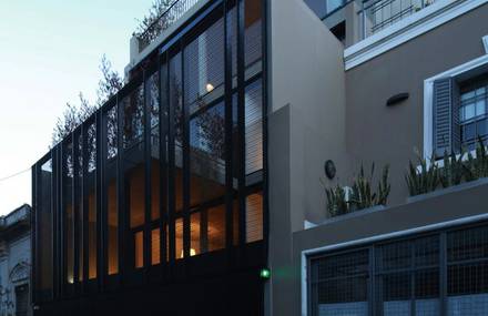 Clustered Dwellings Building by Estudio Rietti Smud