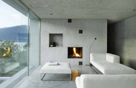 New Construction House in Ranzo by Wespi de Meuron