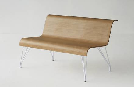 Slim Bench by Fantoni