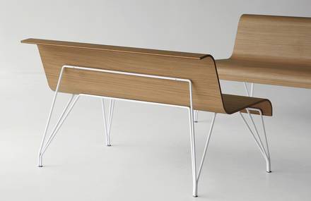 Slim Bench by Fantoni