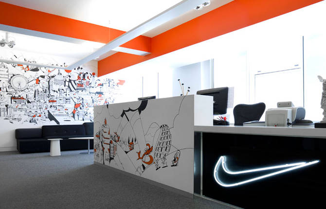 Nike London Office Redesign