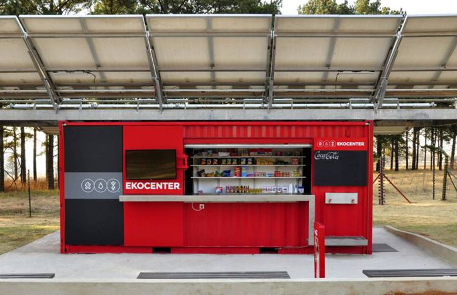 Coca-Cola Ekocenter Container