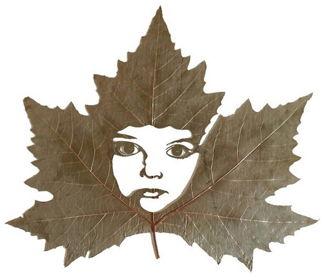 Leaf art by Lorenzo Duran3