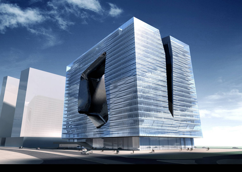 The Opus Building by Zaha Hadid