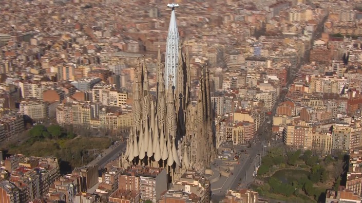 Visualization of the Completed Sagrada in 20266