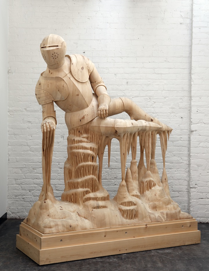 Wood Sculptures of Surreal Figures6