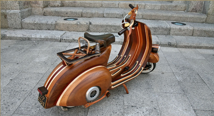 Wooden Vespa6