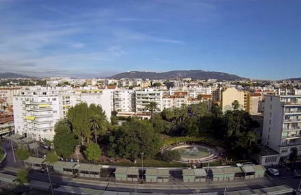 Gare du Sud Nice 2013 vue d’un drone