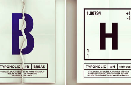 #typoholic: A different alphabet
