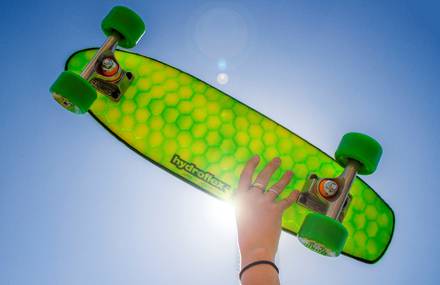 Hydroflex – Skateboards built like surfboards