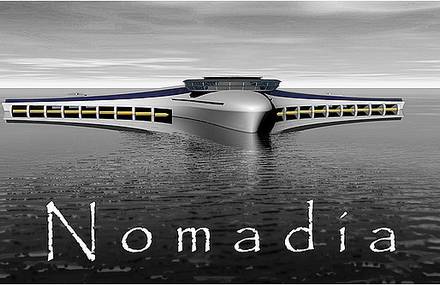 Nomadia – Ultra giant yacht or floating island ?