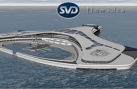 Nomadia – Ultra giant yacht or floating island ?