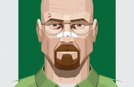 Walter White portraits