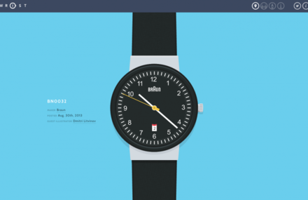 Wrist / beautiful website design