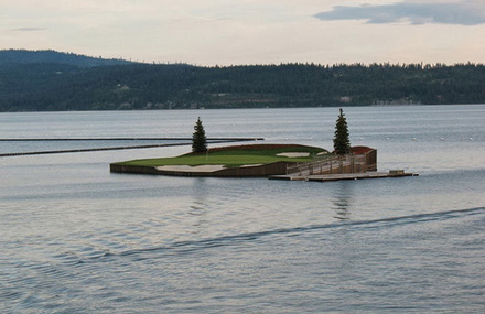 Floating Golf Course