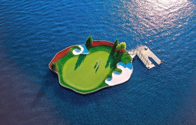 Floating Golf Course