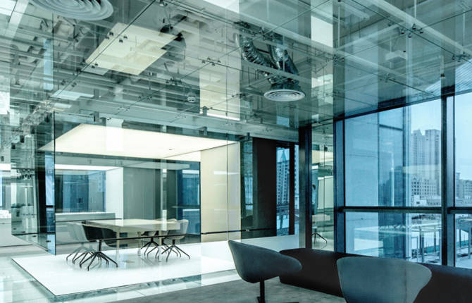 Glass Office in Shanghai