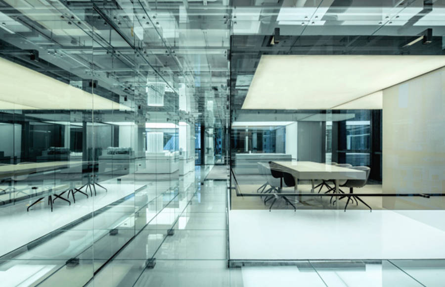 Glass Office in Shanghai