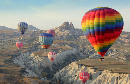 Hot Air Balloons in Turkey