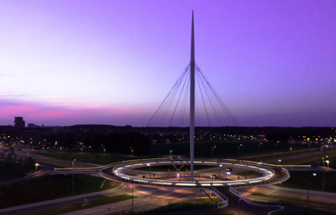 Hovenring Suspended Bicycle