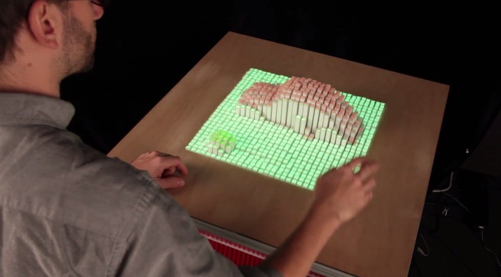 Interacting With a Dynamic Shape Display1