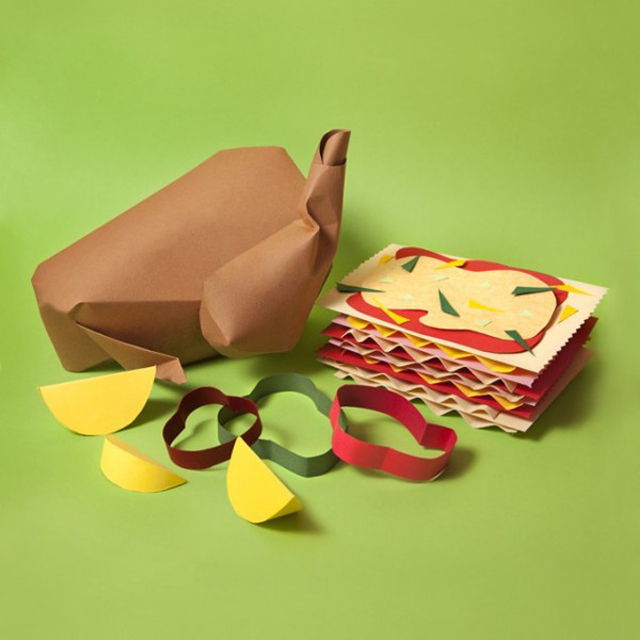 Paper Craft Sculptures Of Food 7