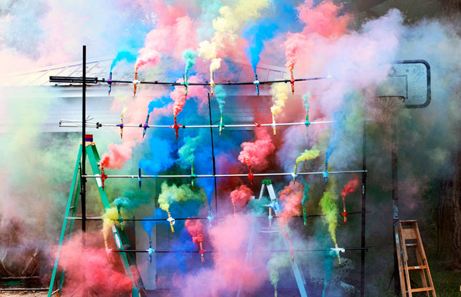 The Art of Smoke Bombs and Fireworks