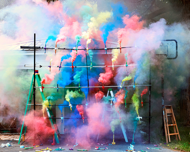 The Art of Smoke Bombs and Fireworks