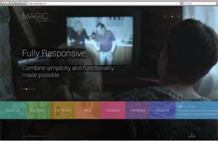 Magic 7 — Magical & Responsive PSD Template