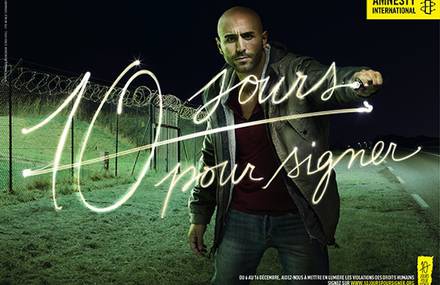10 Jours pour signer par Amnesty International France, TBWAPARIS et DAN Paris