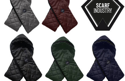 Rain Scarf, l&rsquo;écharpe imperméable