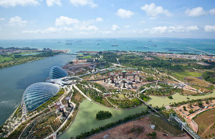 Futuristic Biome Structures in Singapore Offer Breath-Taking Sights