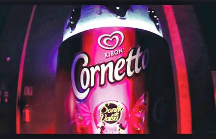 Brazilian Agency created an action that made an ice cream become a Cupid