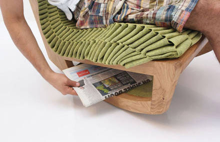 Ivy Rocking Chair by Erico Gondim