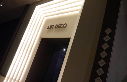Graphic design, typeface design, « 1925, when Art Déco dazzled the World » exhibit