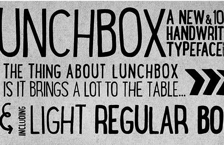 Quirky Lunchbox Typeface (1,500+ glyphs)