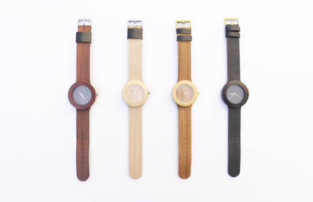 Worlds First Soft and Flexible Wooden Wrist Watch by Analog Watch Co.