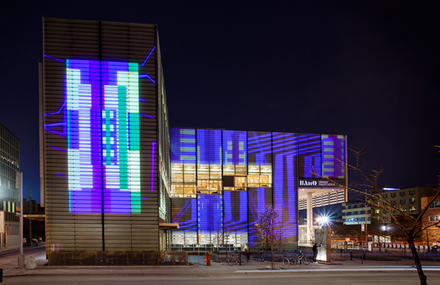 DIAGONALES – a Norman Mclaren inspired interactive installation