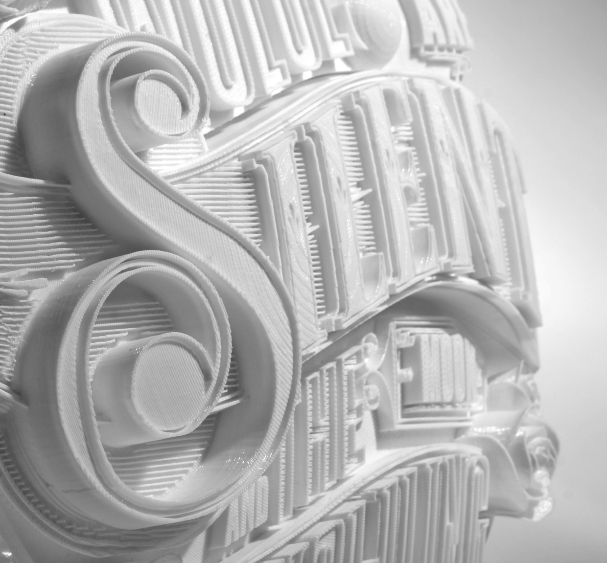 3D Type Sculptures Animation10