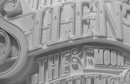 3D Type Sculptures Animation