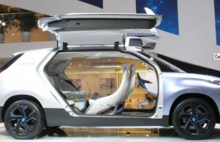 Chinese Car with an in-built Fish Tank