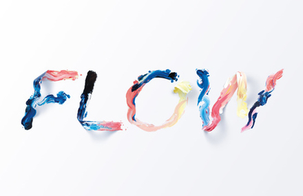 Flow Typographic Illustration