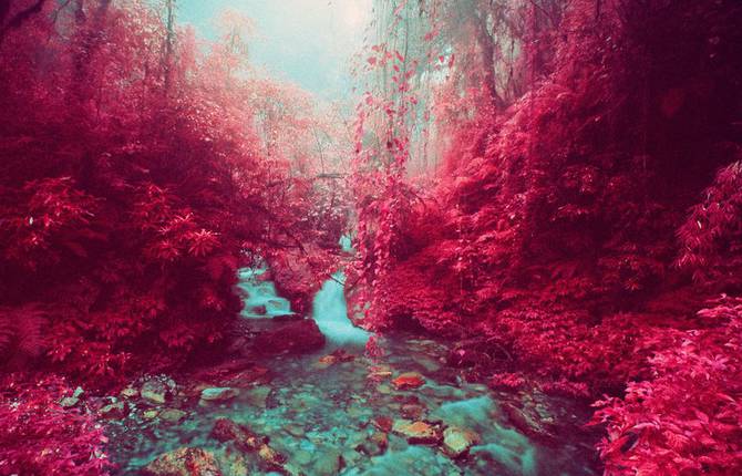 Infrared Photography of Nepal