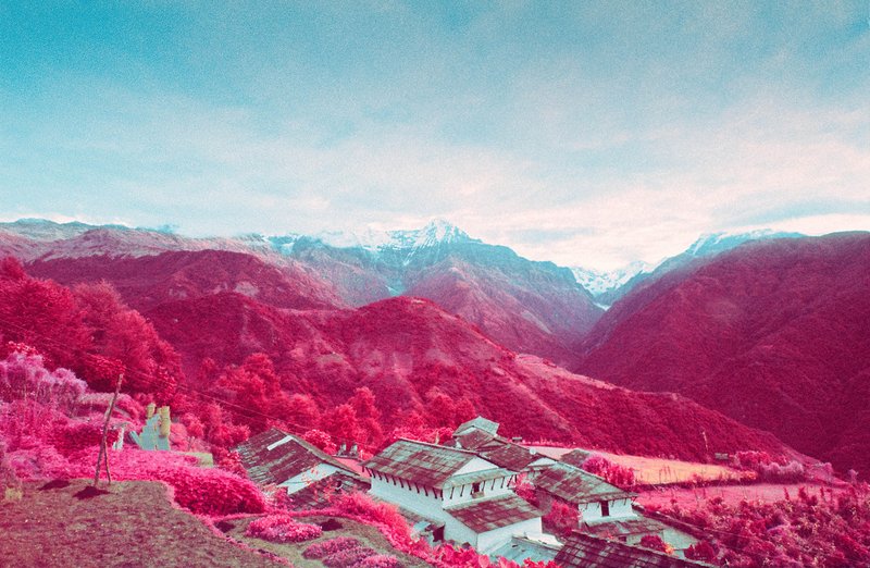 Infrared Photography of Nepal8