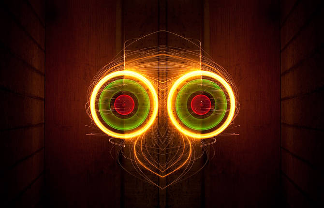 Light Painting by Nicolas Rivals