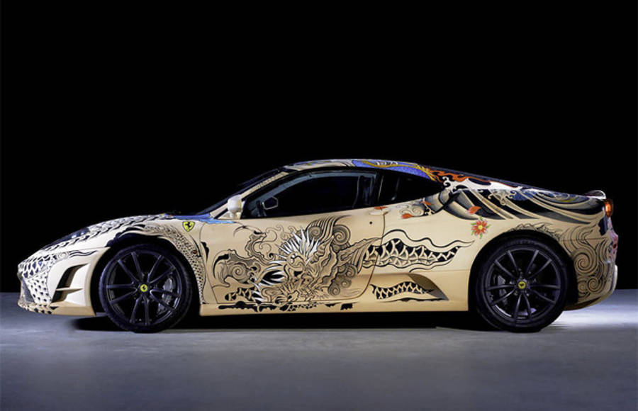 Tattooed Ferrari