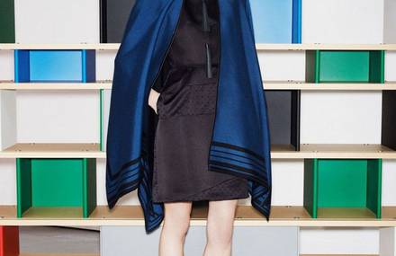 Fashion influenced by architecture: Louis Vuitton Spring Summer 2014 Collection